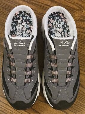 Skechers D'Lites Backless Sneakers 8.5